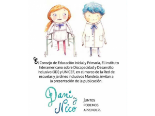 Presentación de la publicación Dani y Nico. Juntos podemos aprender
